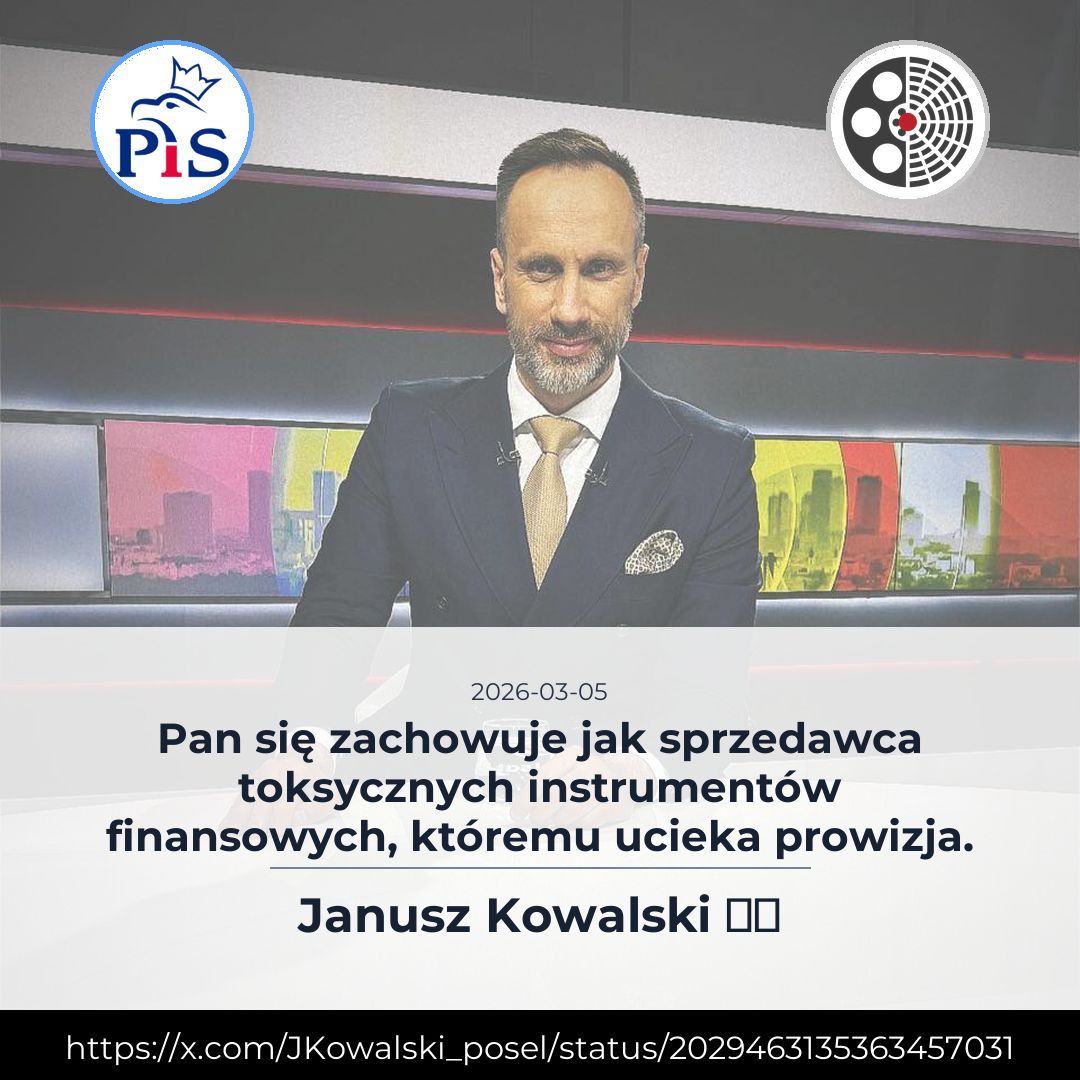 Spór o SAFE: Szłapka wzywa do podpisu, Kowalski atakuje