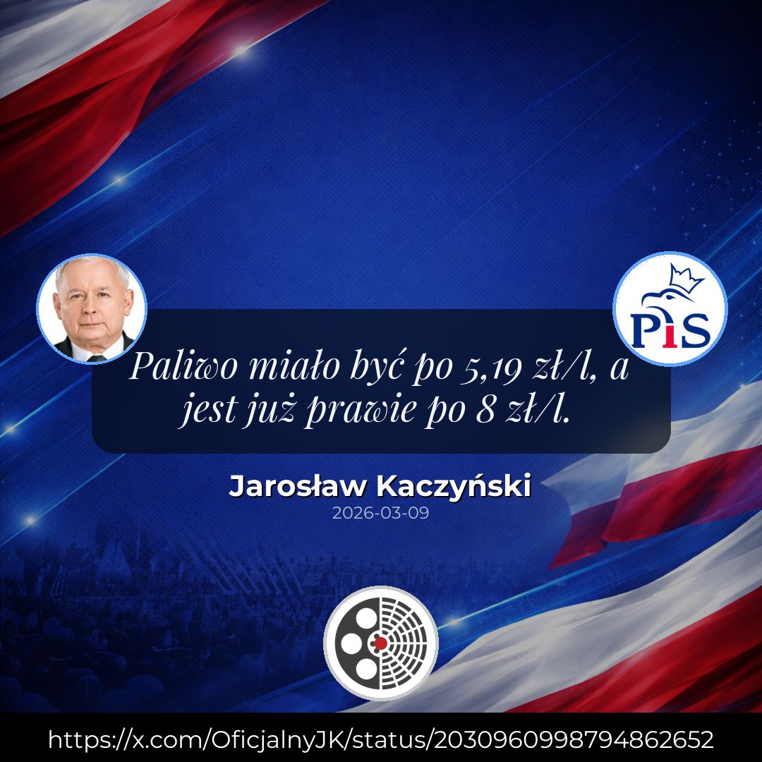 Ceny paliw: Kaczyński zarzuca rządowi celowe podnoszenie cen