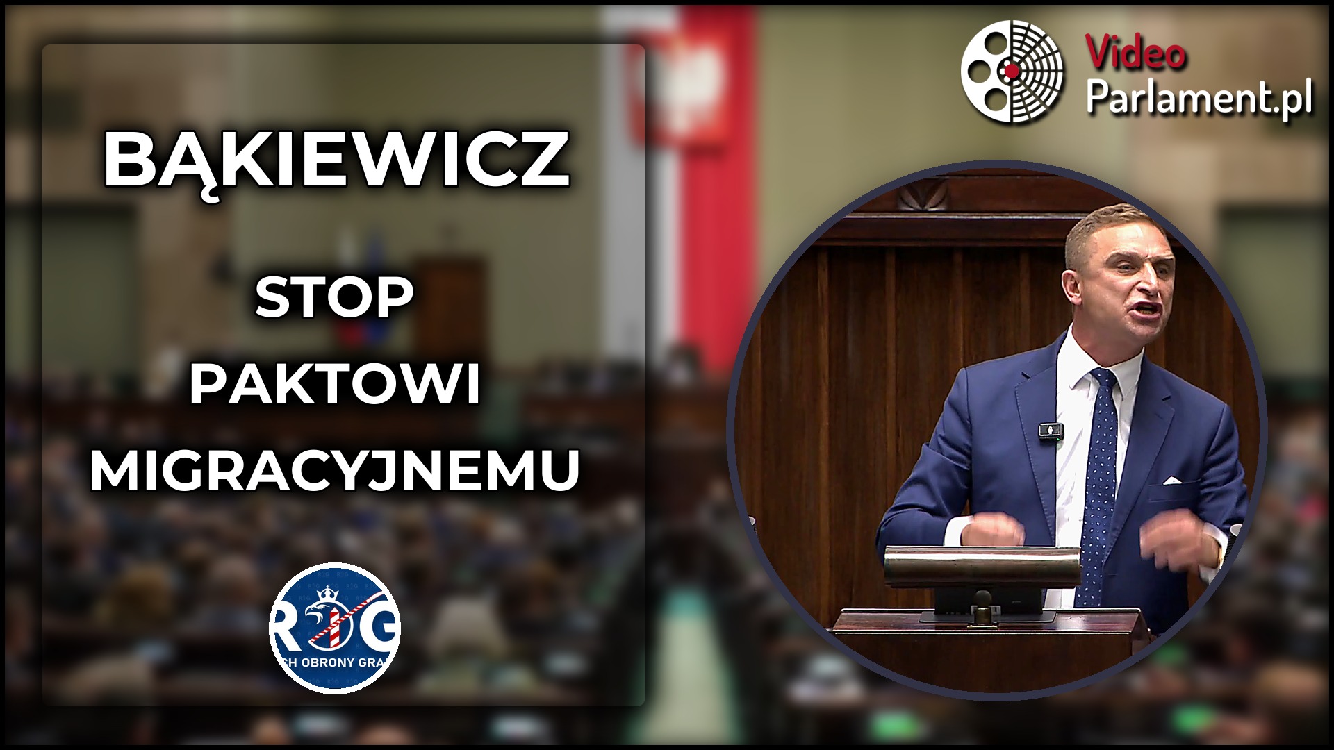 Robert Bąkiewicz o pakcie migracyjnym i bezpieczeństwie Polski