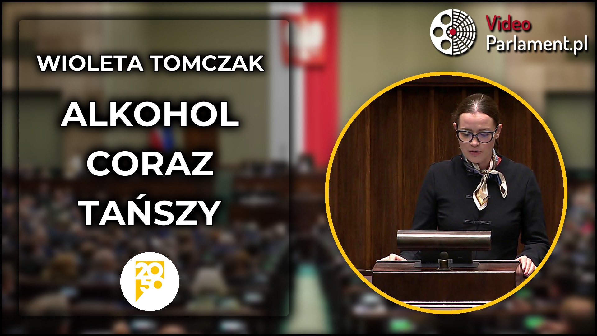 Wioleta Tomczak: akcyza ma ograniczać szkody alkoholowe