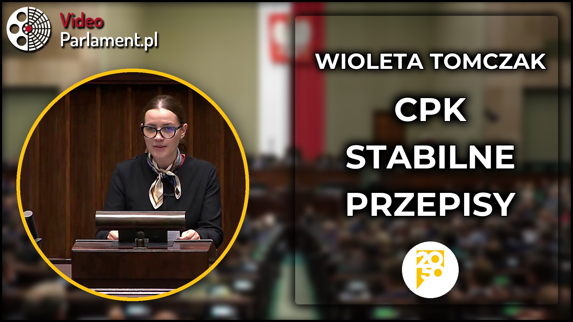 Wioleta Tomczak o CPK: stabilne przepisy i kolej dla regionów