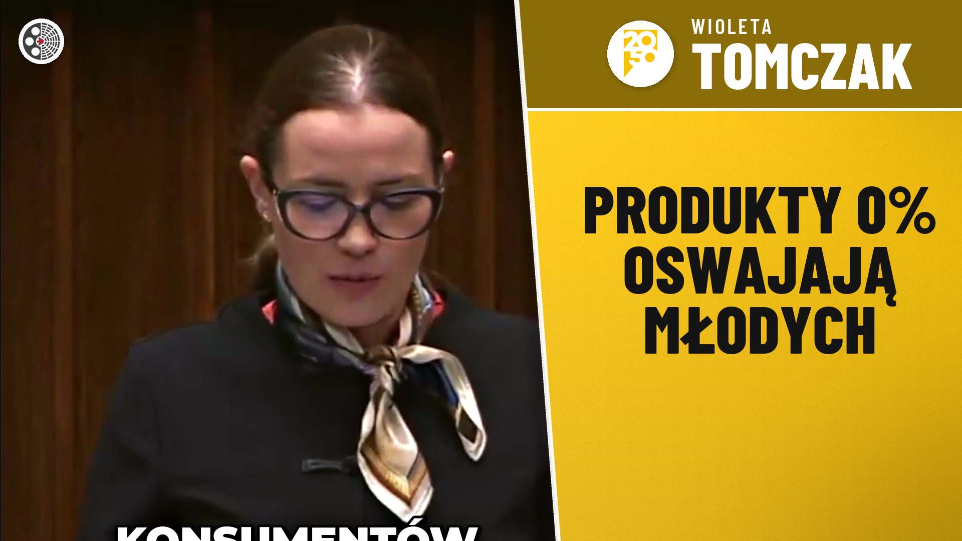 Wioleta Tomczak: Produkty 0% a nawyki młodzieży