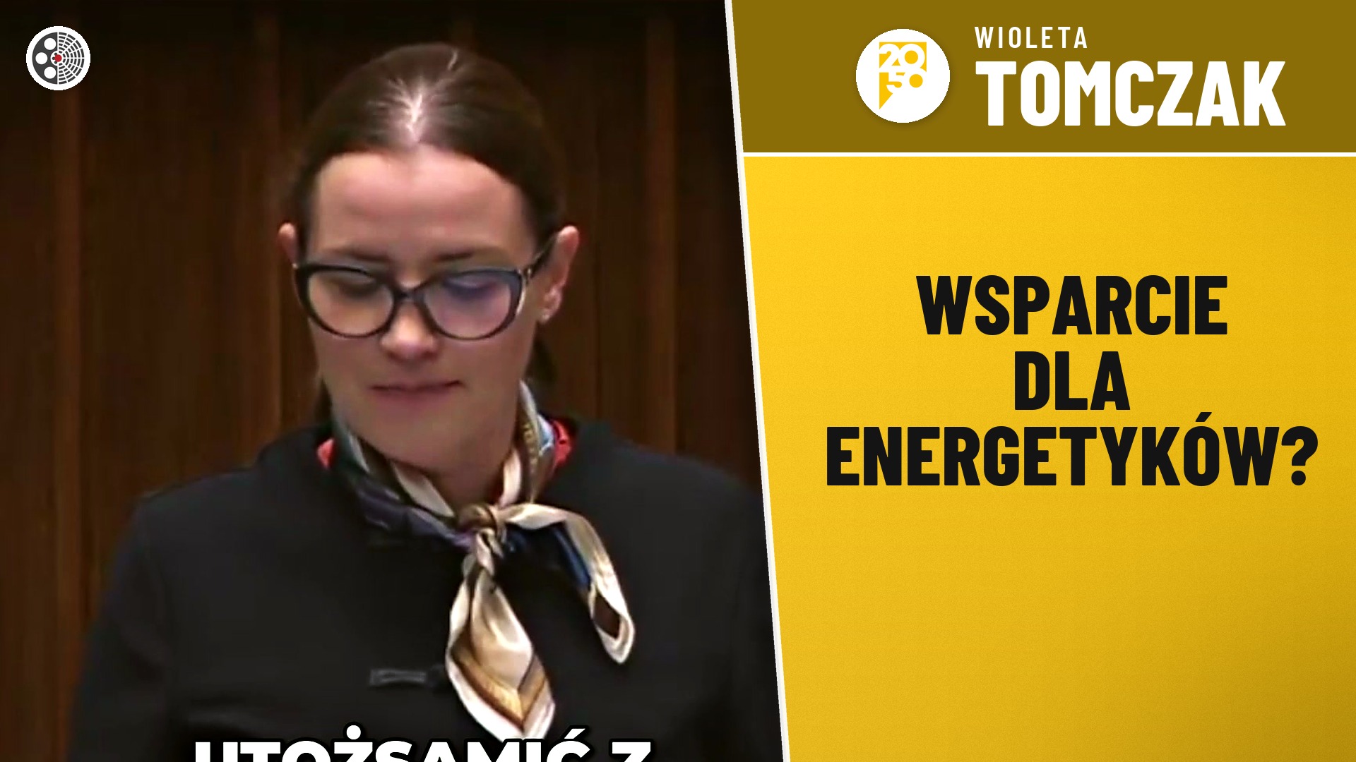 Wioleta Tomczak: VAT nie powinien wspierać energetyków