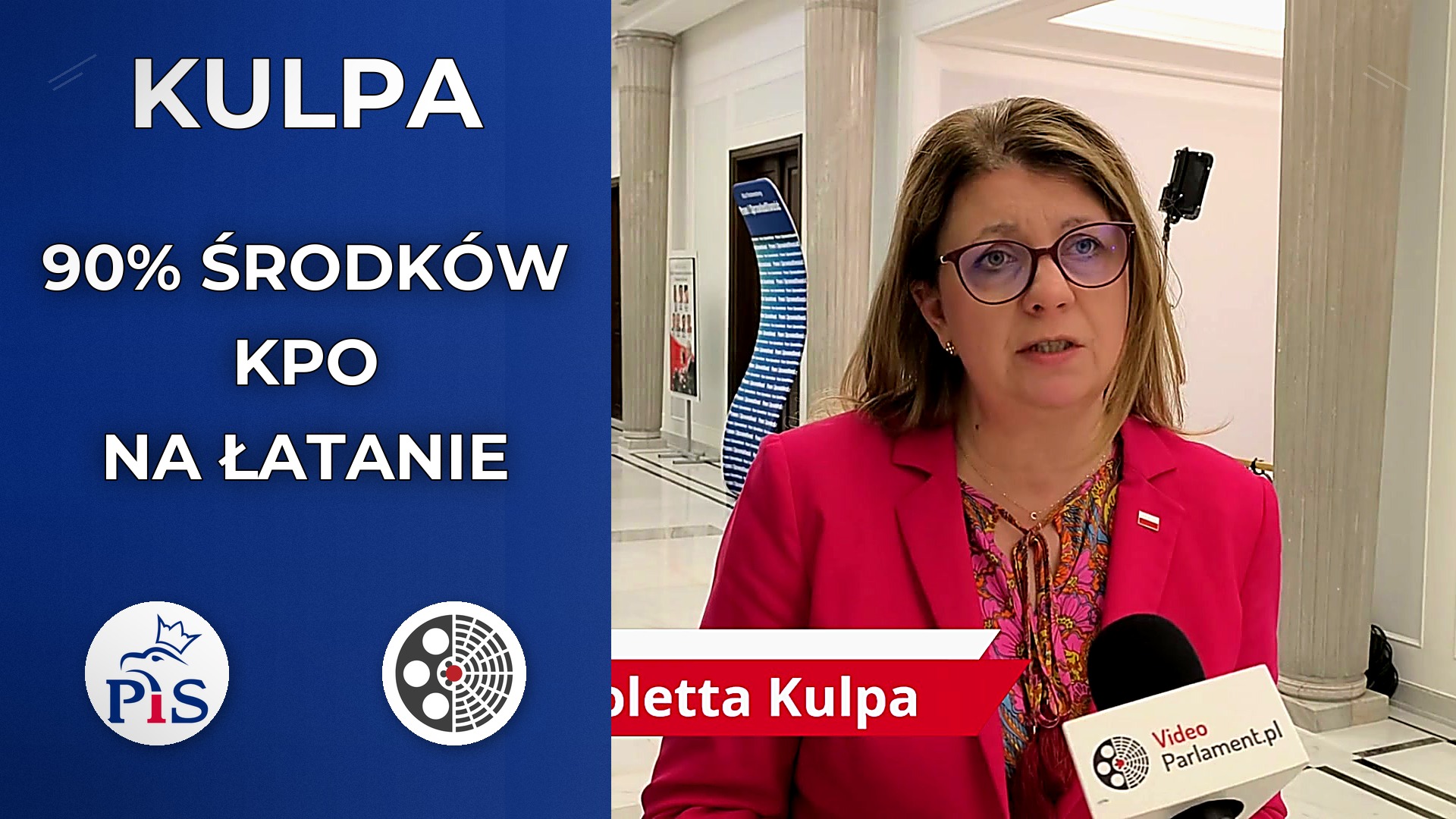 Wioletta Kulpa: 90% środków KPO nie trafiło do samorządów