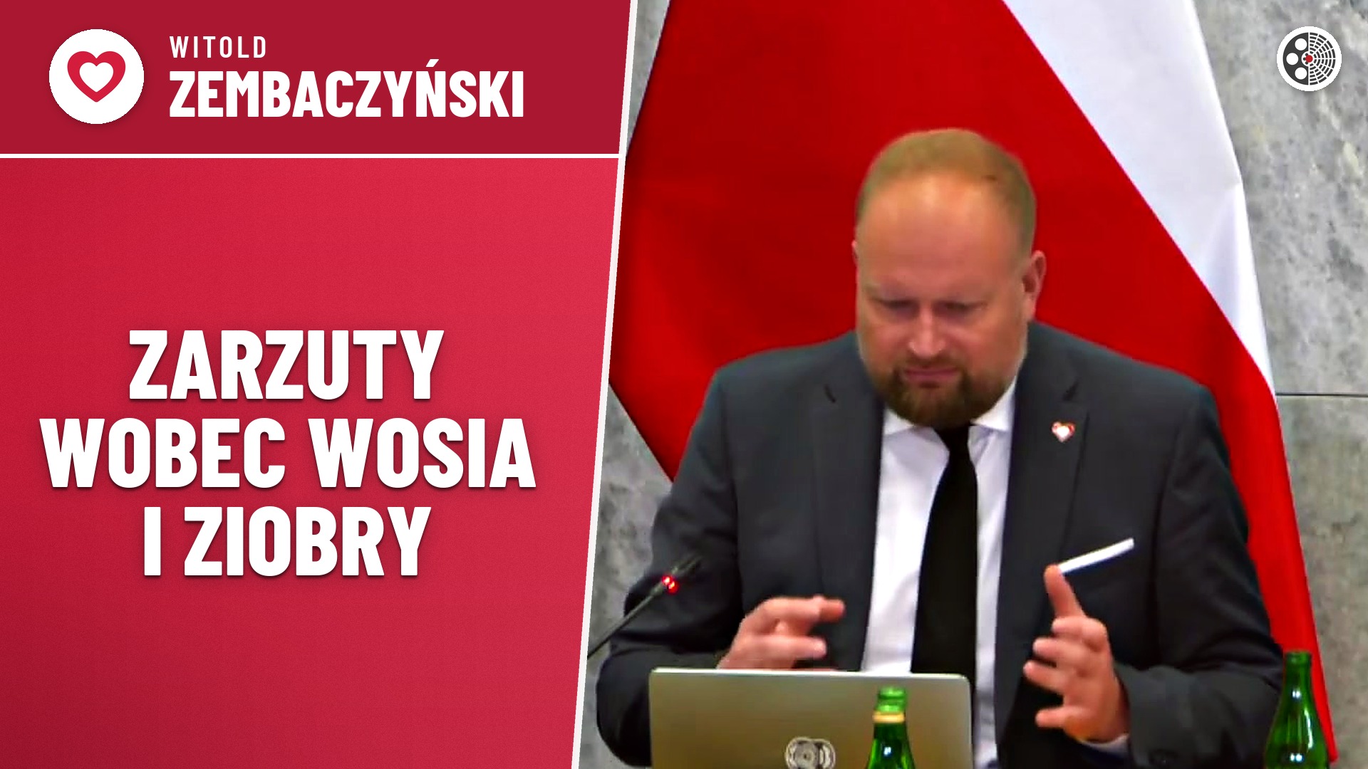 Witold Zembaczyński o zarzutach wobec Wosia i Ziobry