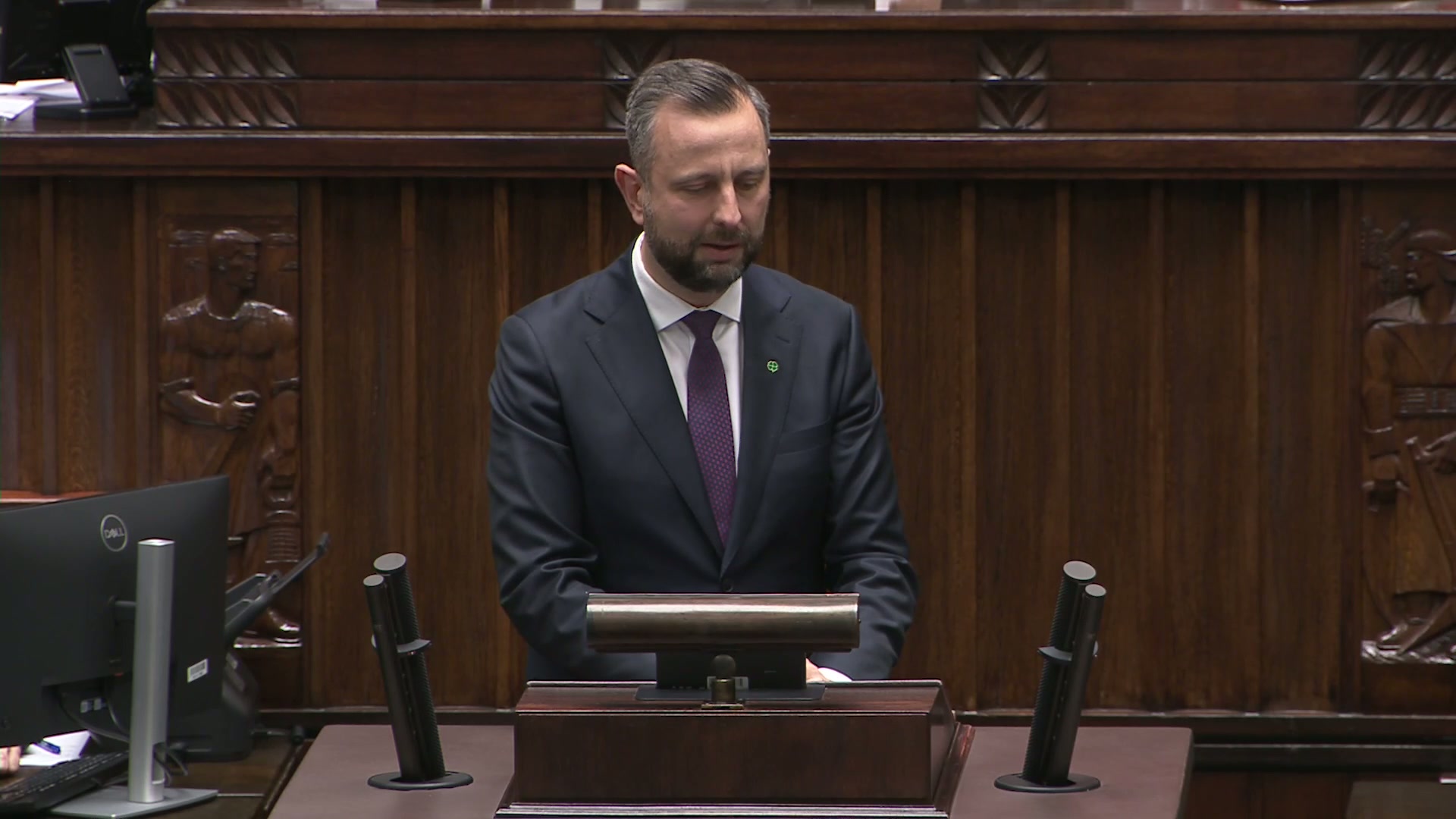 Władysław Kosiniak-Kamysz przedstawia kandydaturę Szymona Hołowni
