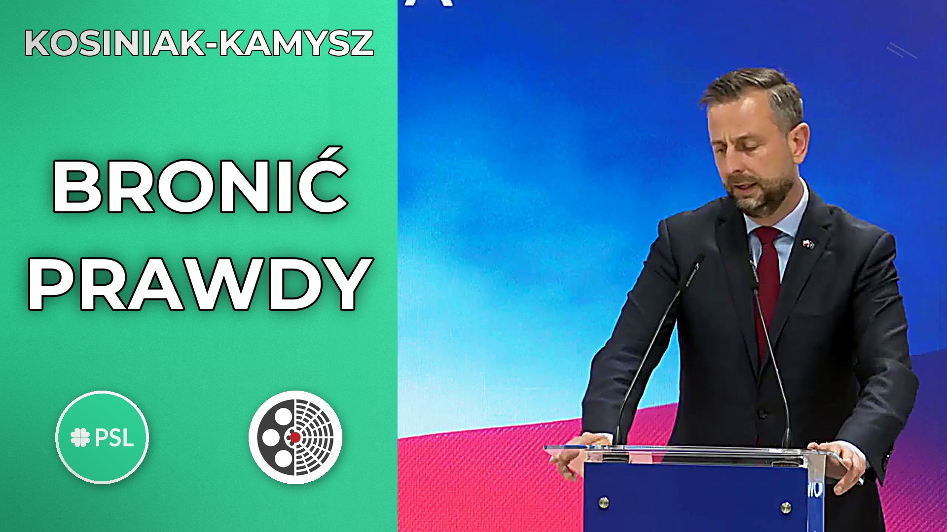 Władysław Kosiniak-Kamysz: Broni prawdy o wsparciu dla Ukrainy