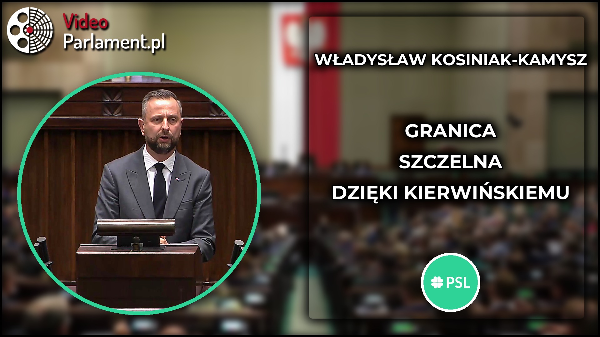 Władysław Kosiniak-Kamysz broni Marcina Kierwińskiego