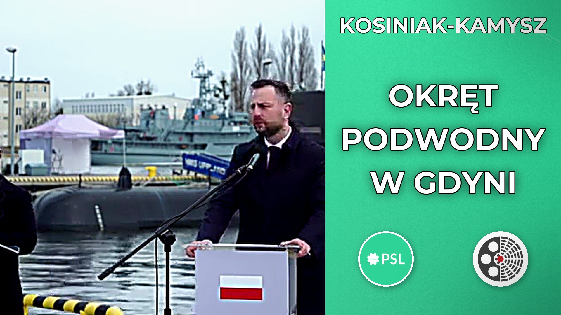 Władysław Kosiniak-Kamysz: Szwedzki okręt A-19 w Gdyni, program ORKA