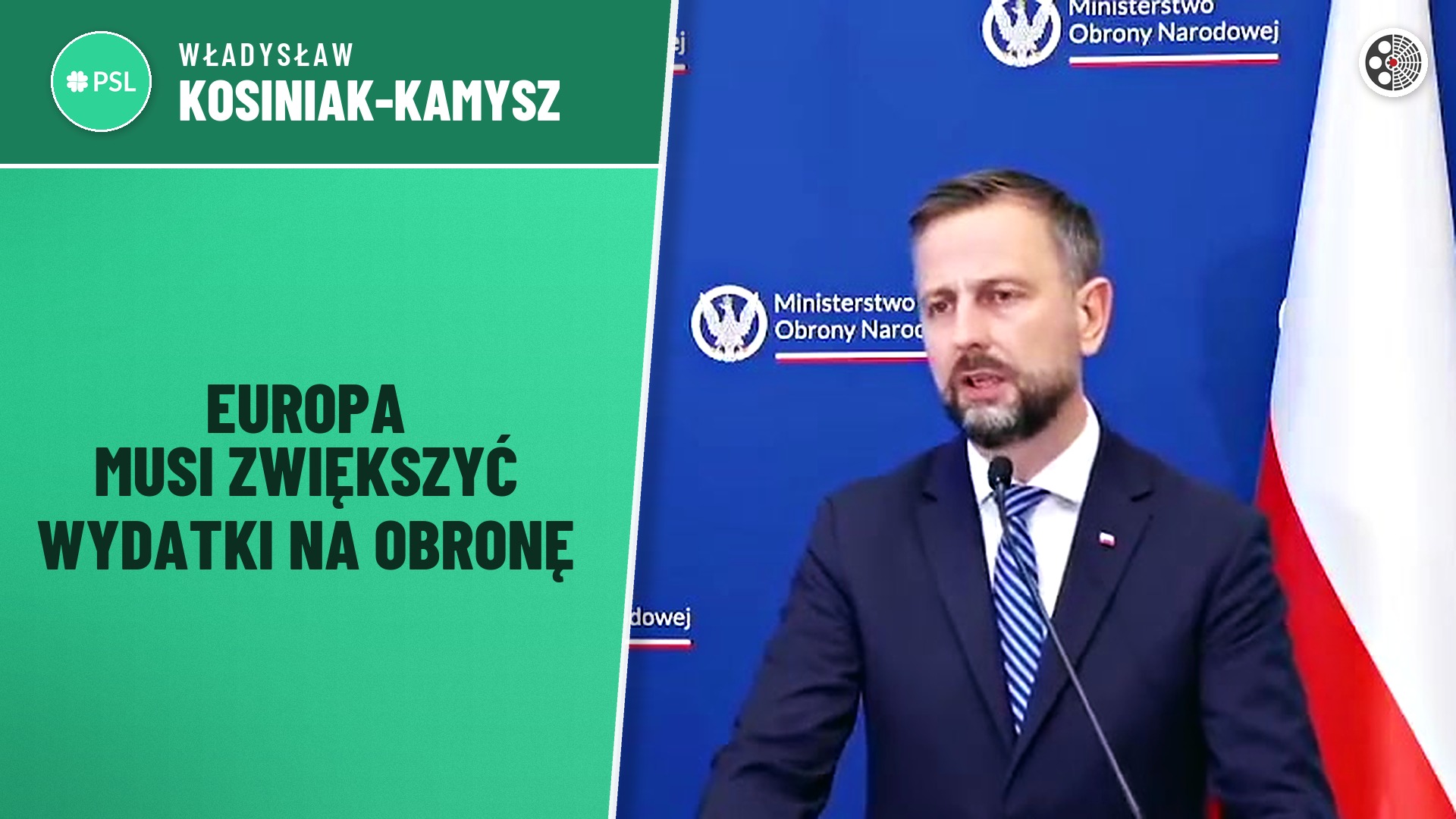 Władysław Kosiniak-Kamysz: Europa musi zwiększyć wydatki na obronność