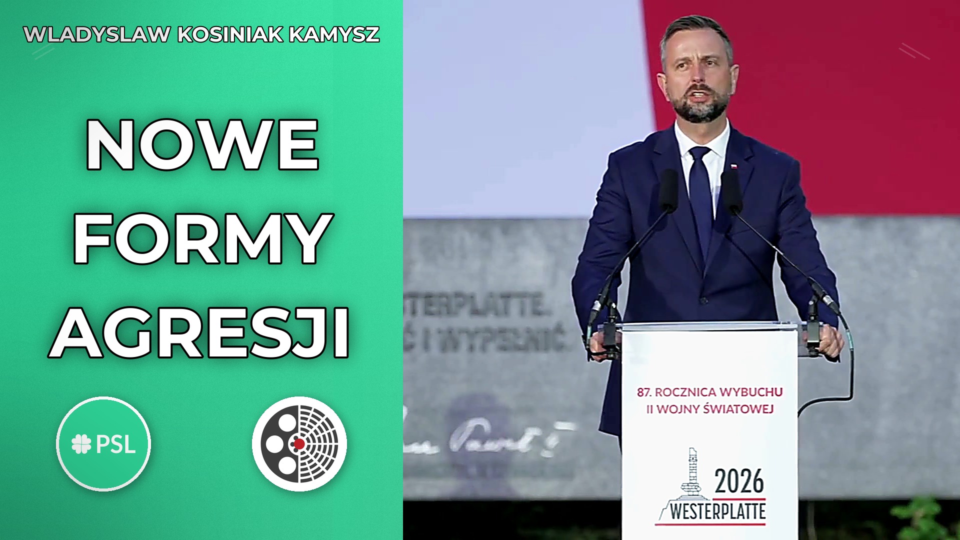 Władysław Kosiniak-Kamysz: Nigdy więcej Polski z samą odwagą