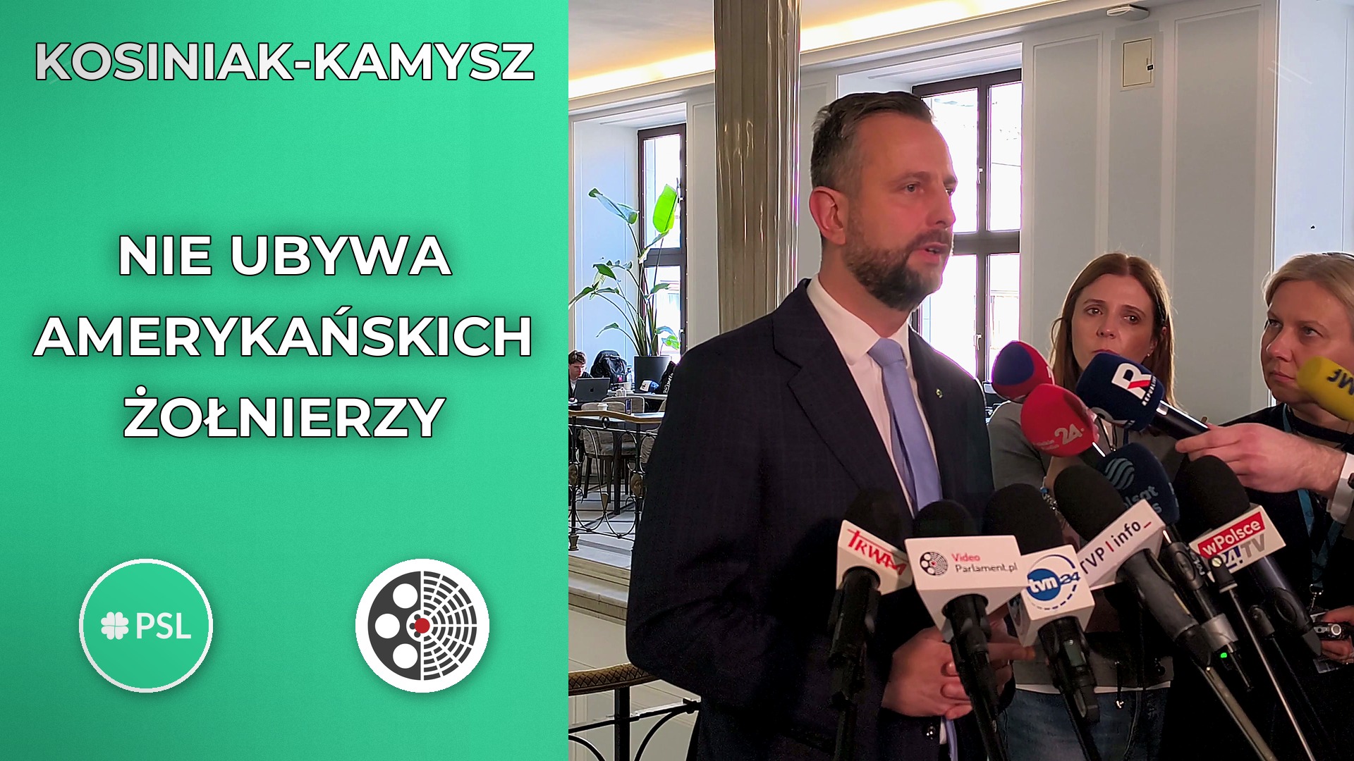 Władysław Kosiniak-Kamysz: Nie zmniejsza się liczba żołnierzy USA