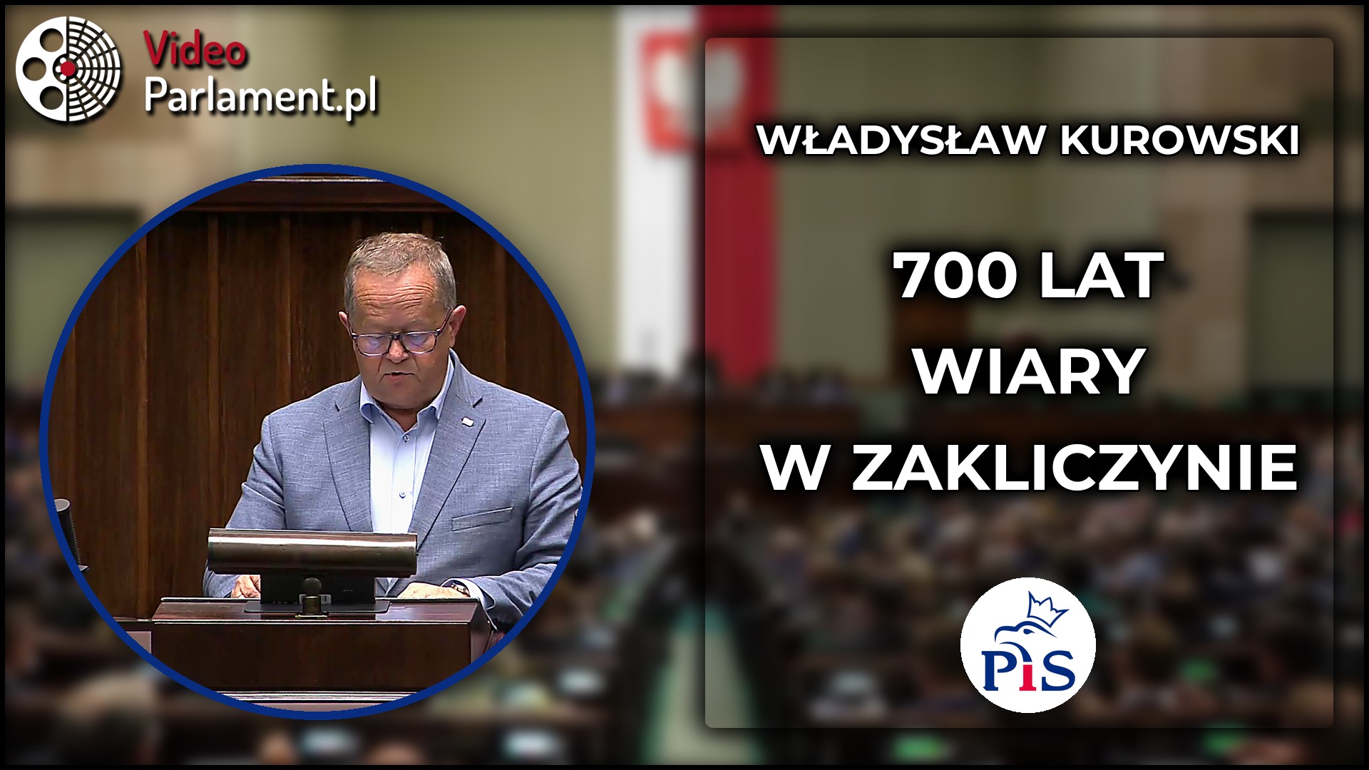 Władysław Kurowski o 700-leciu parafii w Zakliczynie