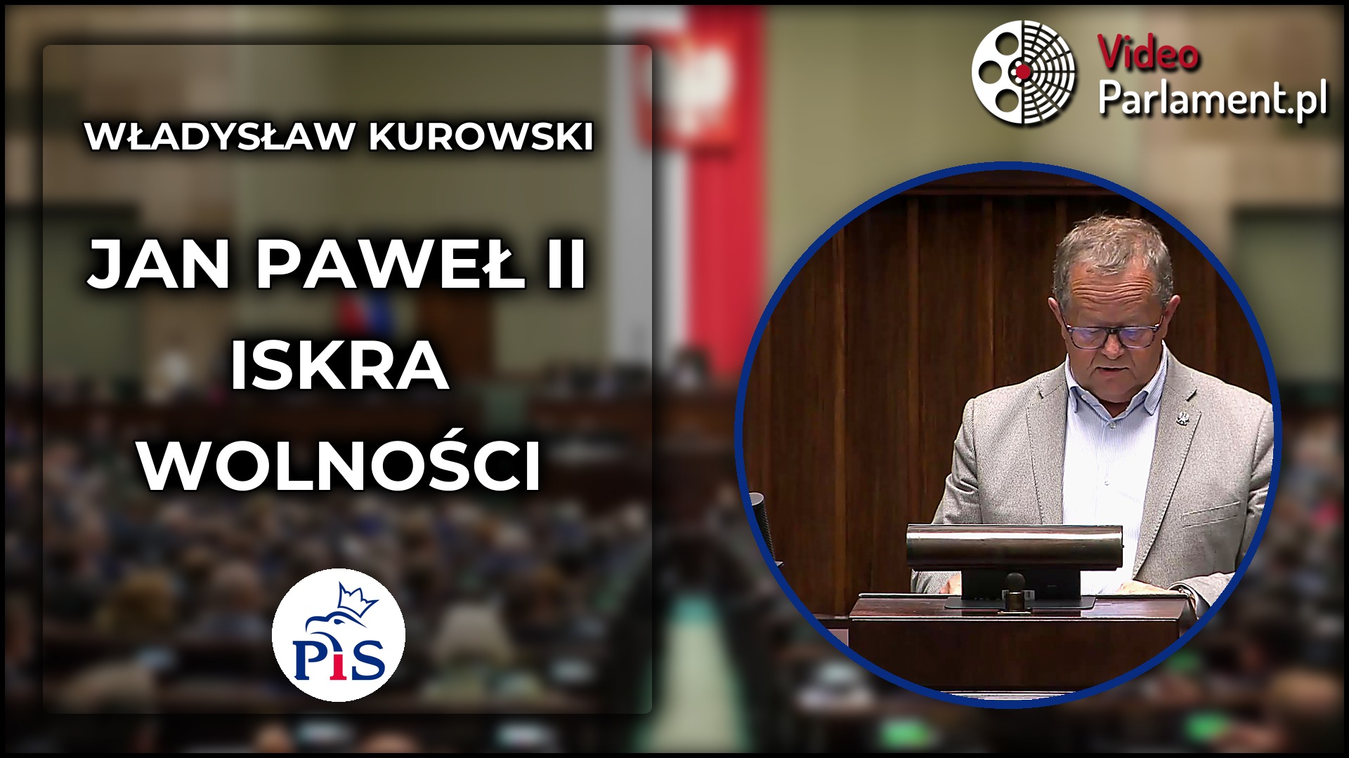 Władysław Kurowski: Jan Paweł II - iskra polskiej wolności