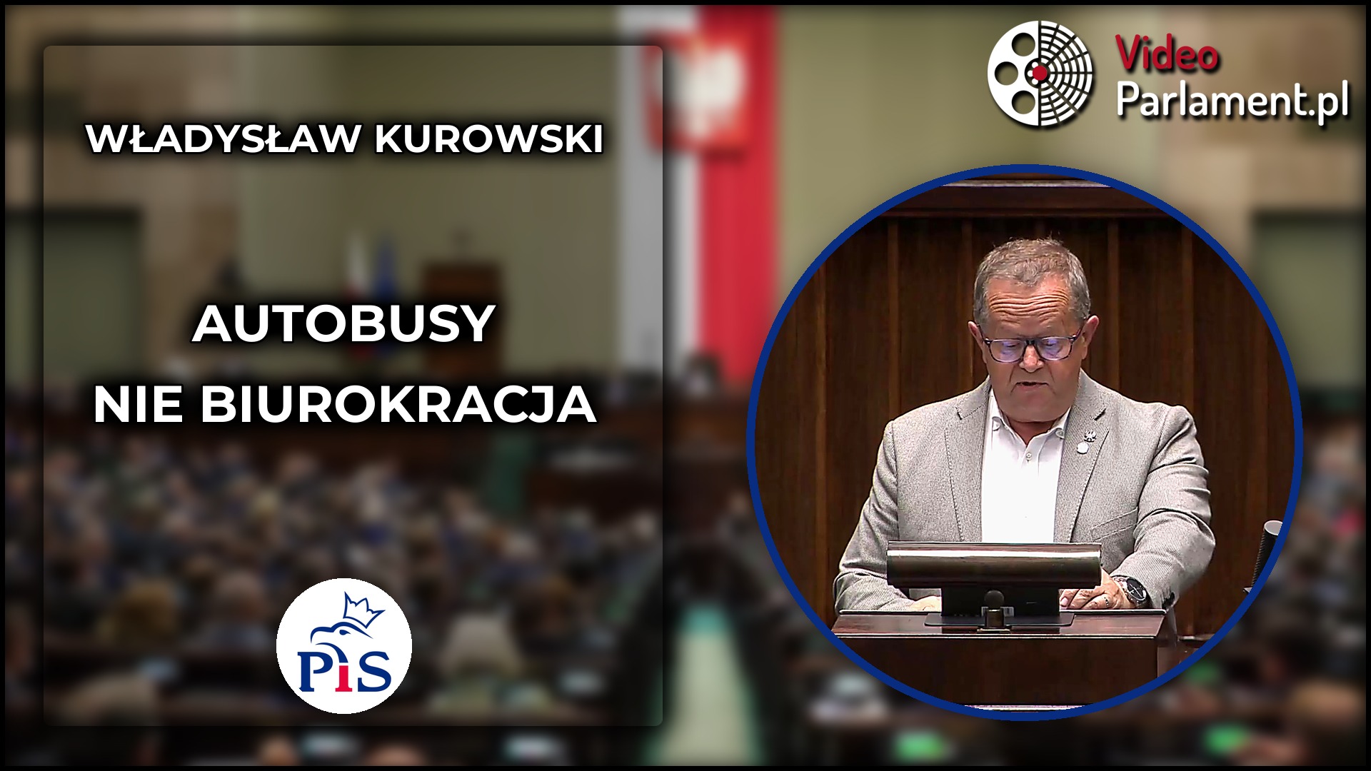 Władysław Kurowski: Potrzeba autobusów, nie biurokracji