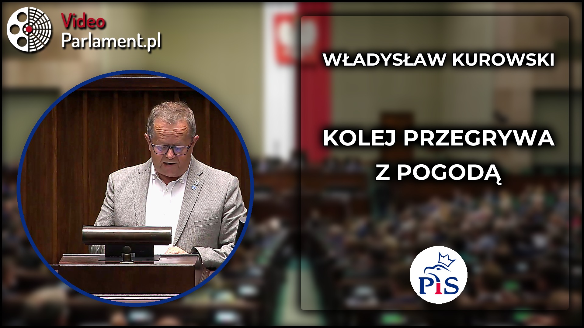 Władysław Kurowski pyta o stan polskiej kolei