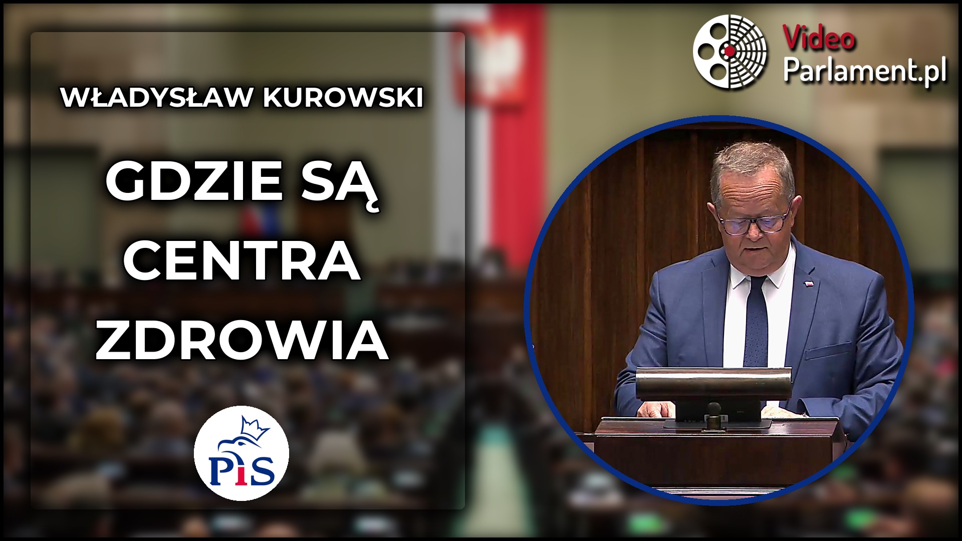 Władysław Kurowski pyta o stan Centrów Zdrowia Psychicznego