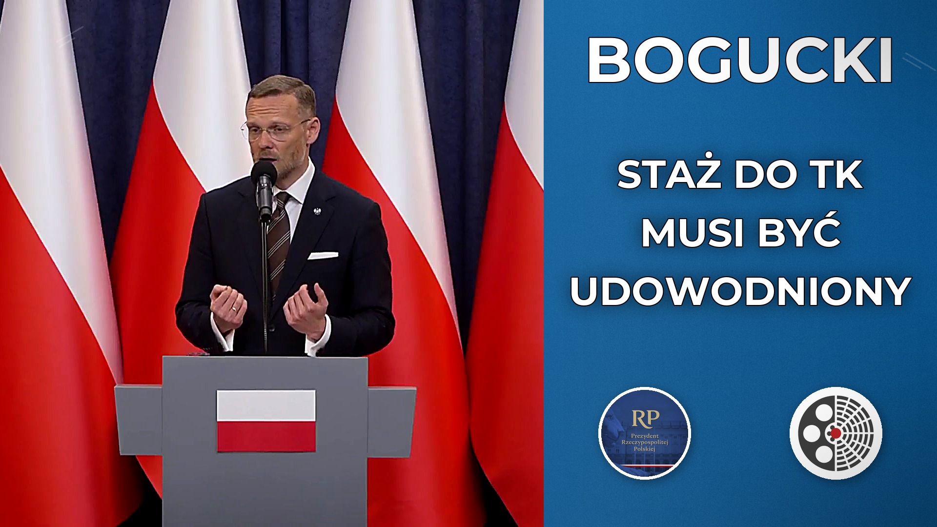 Kancelaria Prezydenta o kontroli stażu kandydata do TK